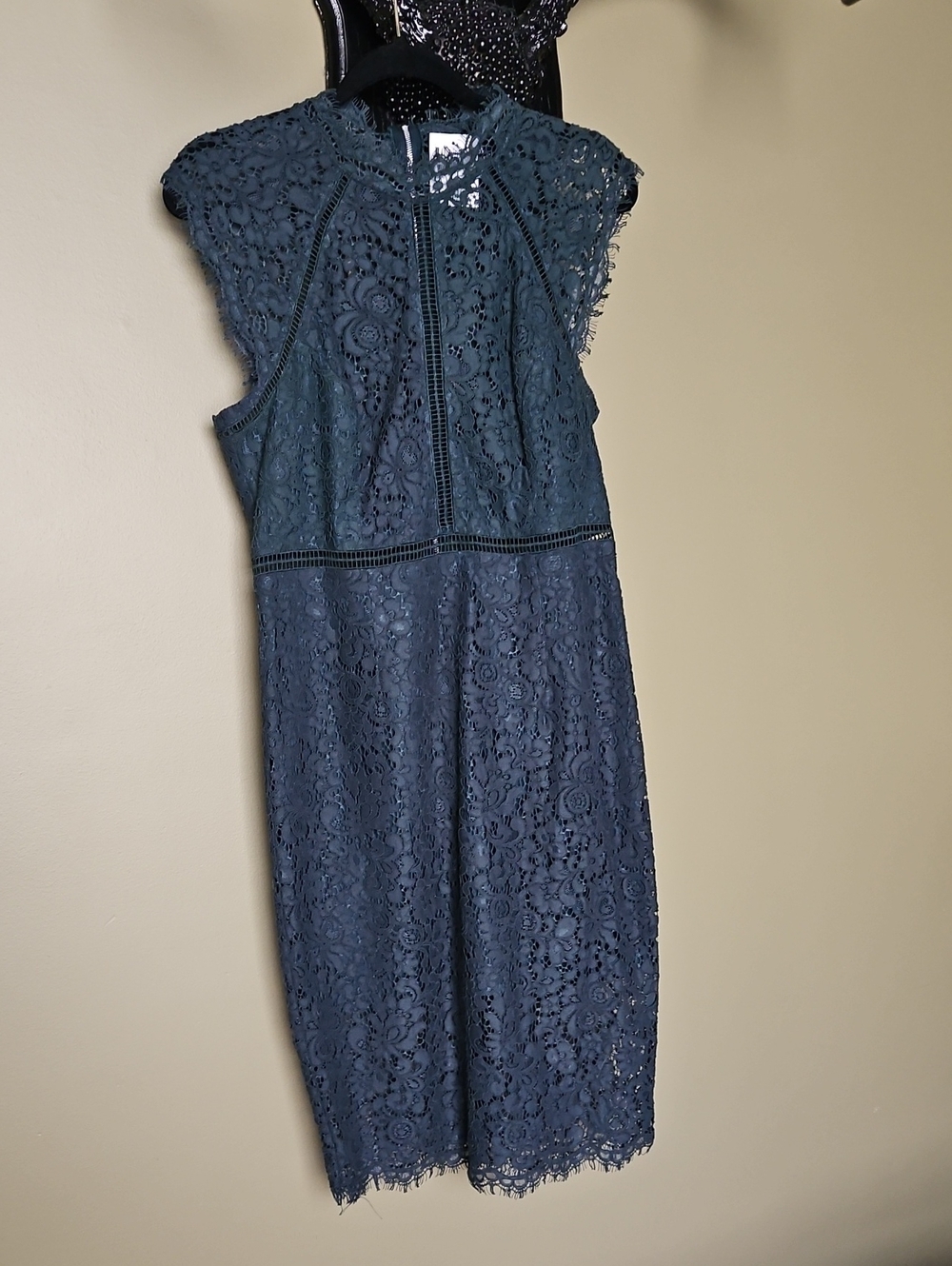 Bardot Forest Green Lace Dress